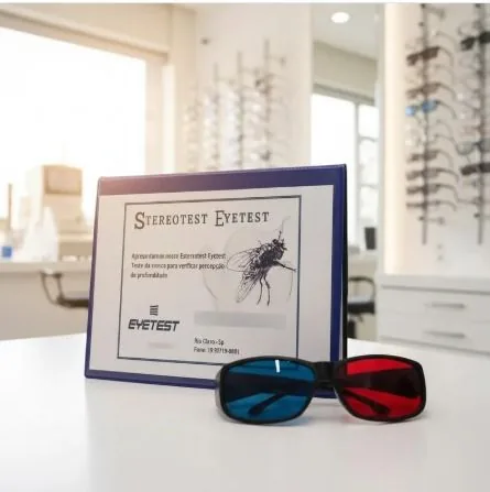Bastidores da Eyetest
